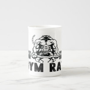 Gym-Ratte Prozellantasse