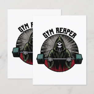 Gym Reaper Workout Begleitkarte