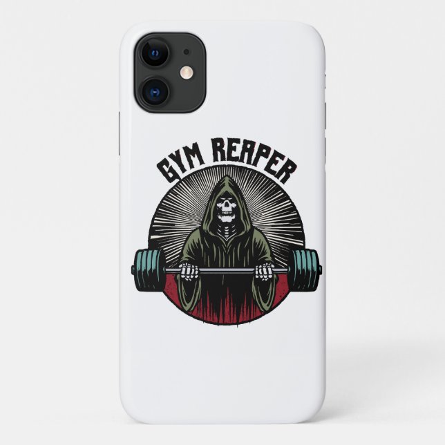 Gym-Reaper-Workout Case-Mate iPhone Hülle (Rückseite)