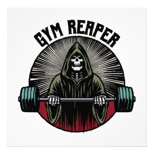 Gym Reaper Workout Fotodruck