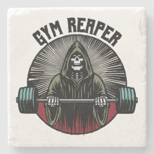 Gym Sensenmann Workout Steinuntersetzer