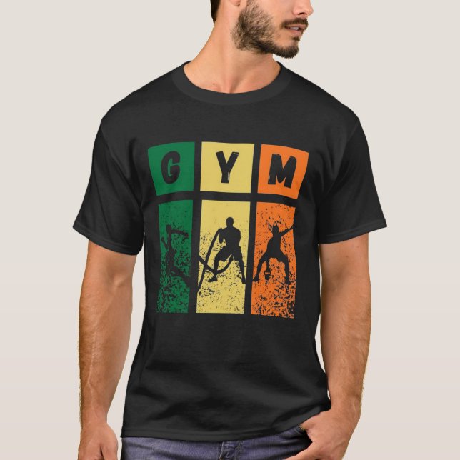 Gym Short Sleeve T-Shirt (Vorderseite)
