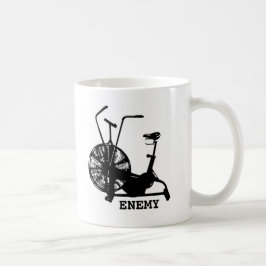 Gym Spaß Schwarz-weiß Funny Workout Tasse