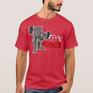 Gym Sport Bodybuilder Fitness Training Motivation T-Shirt