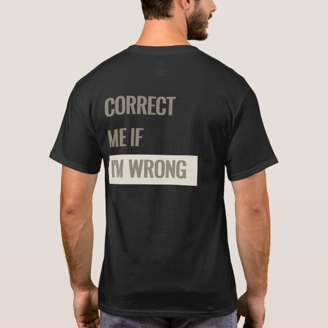 GYM T T-Shirt (Rückseite)