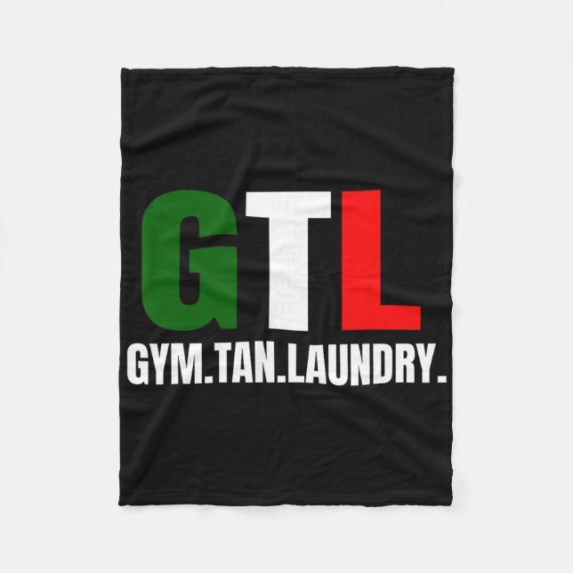 Gym Tan Laundry Gtl New Jersey Nj Shore  Fleecedecke (Vorderseite)