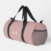 Gym Tance Bag | Monogram Initials Name Duffle Bag