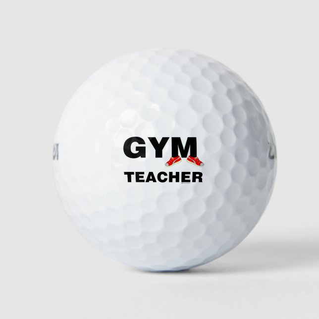 Gym Teacher Sneakers Golfball (Vorderseite)