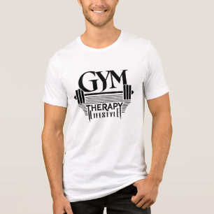 GYM-Therapie-Lifestyle-Tri-Blend-Shirt Tri-Blend Shirt