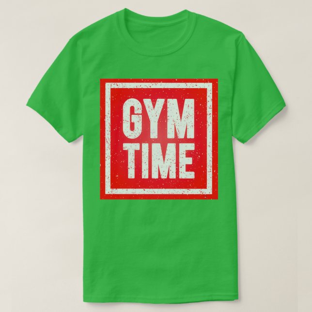 Gym Time T-Shirt (Design vorne)