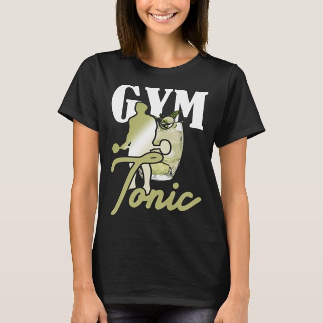 Gym Tonic Weightfting Workout T-Shirt (Vorderseite)