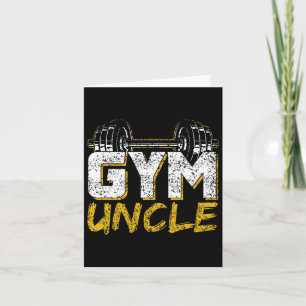 Gym Uncle Black Workout Karte