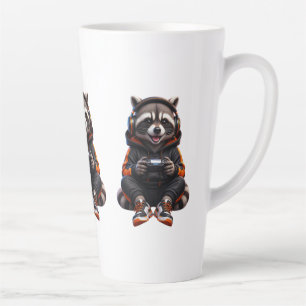 Gym-Waschbär-Beast-Mode-Tasse – Lustige Fitness-Ti Milchtasse