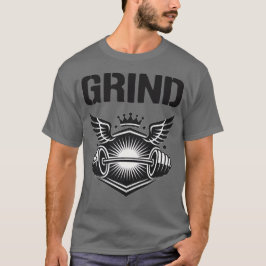 gym wear, bodybuilding, powerlifting, royal shield T-Shirt