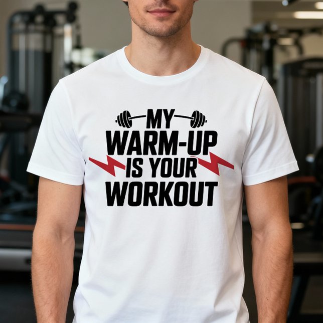 Gym Weightlifting Sarcastic Lifter Workout T-Shirt (Von Creator hochgeladen)