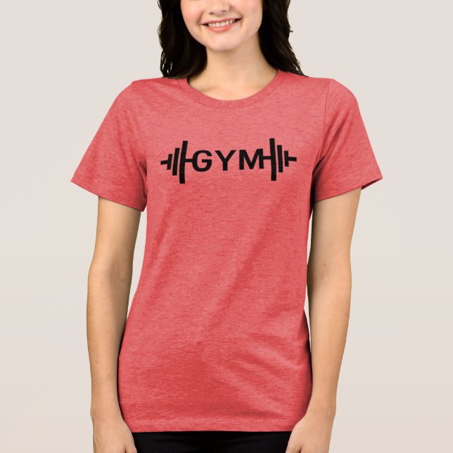 Gym Word Tshirt (Vorderseite)