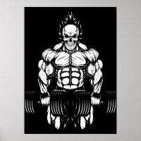Gym Workout-Bodybuilding - Motivierend Aufhebung
