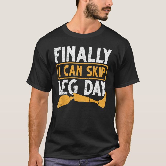 Gym Workout Gesundheit Prothetische Leder Endlich  T-Shirt (Vorderseite)