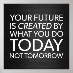 Gym Workout Motivierend Poster