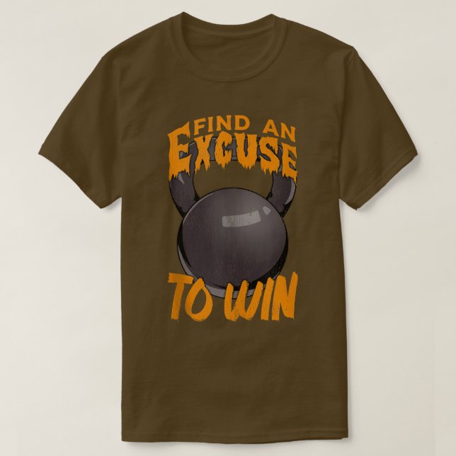 Gym Workout Motivierend Zitat Kettlebell Gewicht W T-Shirt (Design vorne)