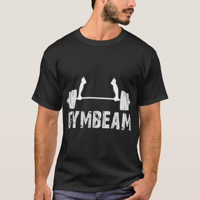 GymBeam Schwergewicht T-Shirt (Vorderseite)