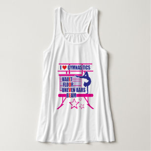 Gymnasien I Liebe Gymnastik Tank Top