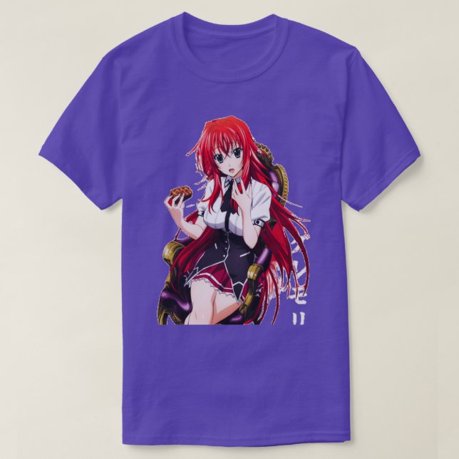 Gymnasium dxi rias gremory 8 T-Shirt (Design vorne)