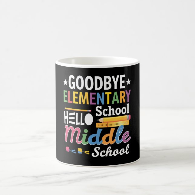 Gymnasium "Goodbye" Kaffeetasse (Mittel)