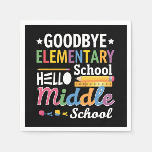Gymnasium "Goodbye" Serviette
