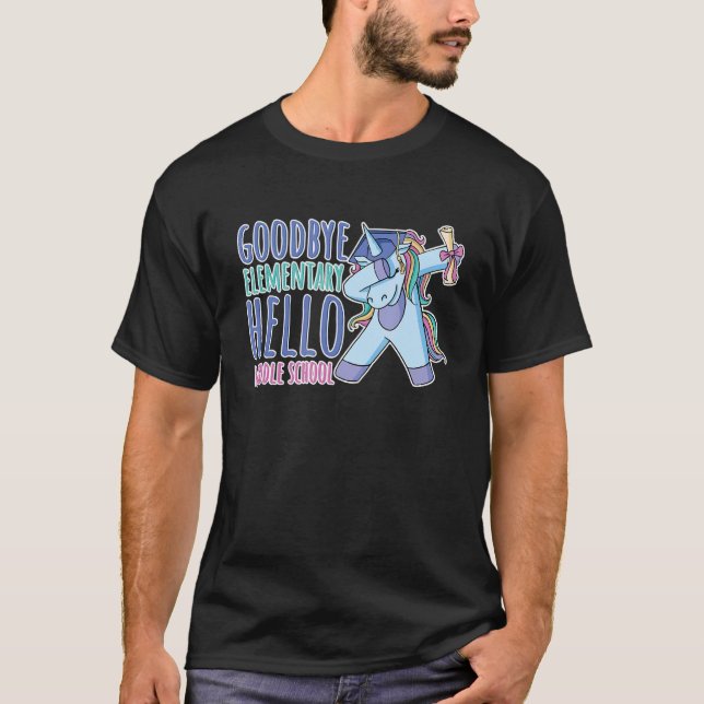 Gymnasium "Goodbye" T-Shirt (Vorderseite)