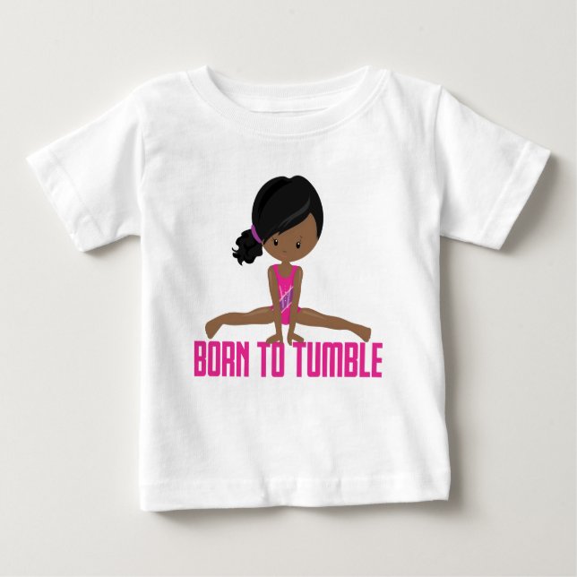 Gymnast-Afrikaner Baby T-shirt (Vorderseite)