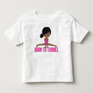 Gymnast - Afroamerikaner Kleinkind T-shirt