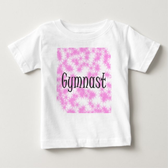 Gymnast Baby T-shirt (Vorderseite)