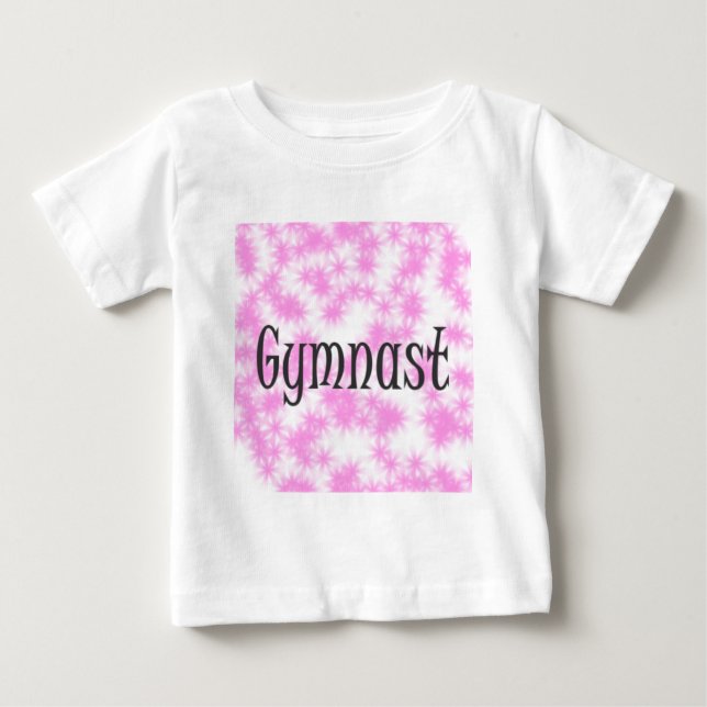 Gymnast Baby T-shirt (Vorderseite)