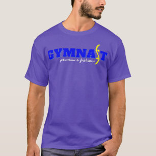 Gymnast Blue Yellow T-Shirt