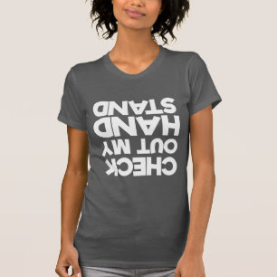 Gymnast Chefredakteur Karo aus der Hand T-Shirt