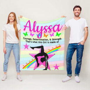 GYMNAST COURAY UND STÄRKE FLEECEDECKE