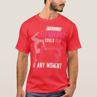 Gymnast Drehe Gymnastik T-Shirt
