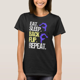 Gymnast EAT SLEEP BACK DREH REPEAT Gymnastik 1 T-Shirt