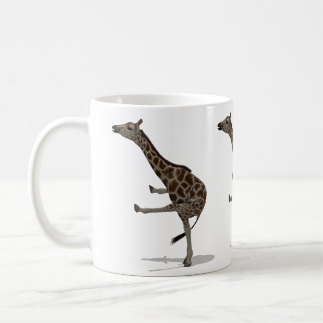 Gymnast Giraffe Tasse (Links)
