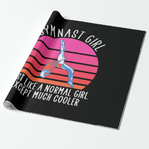 Gymnast Girl Geschenkpapier