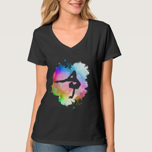 Gymnast Girl T-Shirt (Vorderseite)