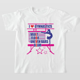 Gymnast - I Liebe Gymnastik T-Shirt