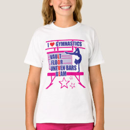 Gymnast - I Liebe Gymnastik T-Shirt