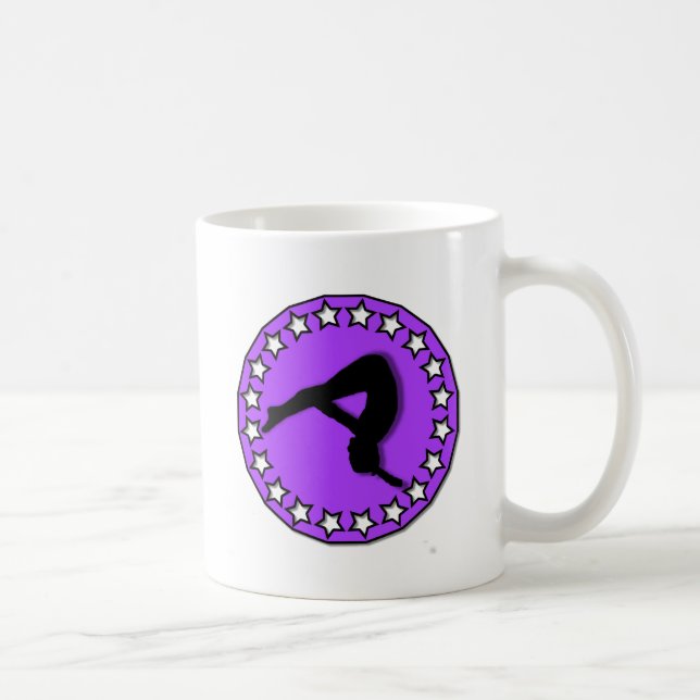 Gymnast in Lila Tasse (Rechts)