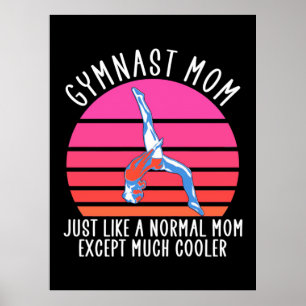 Gymnast-Mama Poster