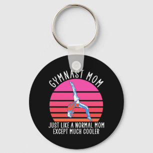 Gymnast-Mama Schlüsselanhänger