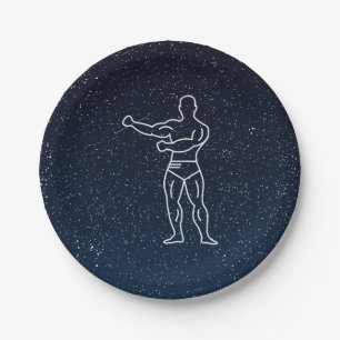 Gymnast Muscles minimales Pappteller