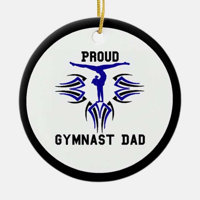 Gymnast Ornament Vater Persönlich (Vorne)