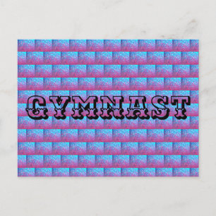 GYMNAST Postcard - Gymnastik - Geschenk Postkarte